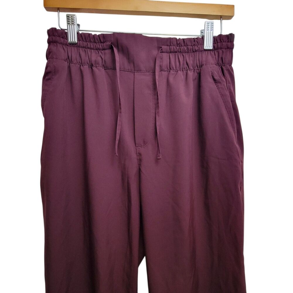 Never Stop Hustling Wine Drawstring Zipper Pocket… - image 3